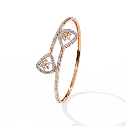 Celestia Curve Diamond Bracelet