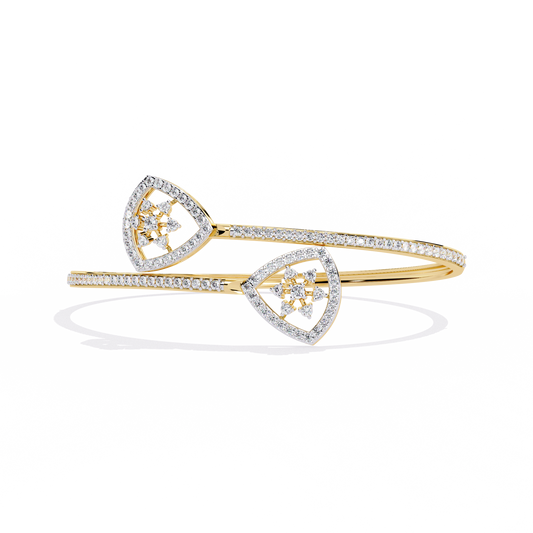 Celestia Curve Diamond Bracelet