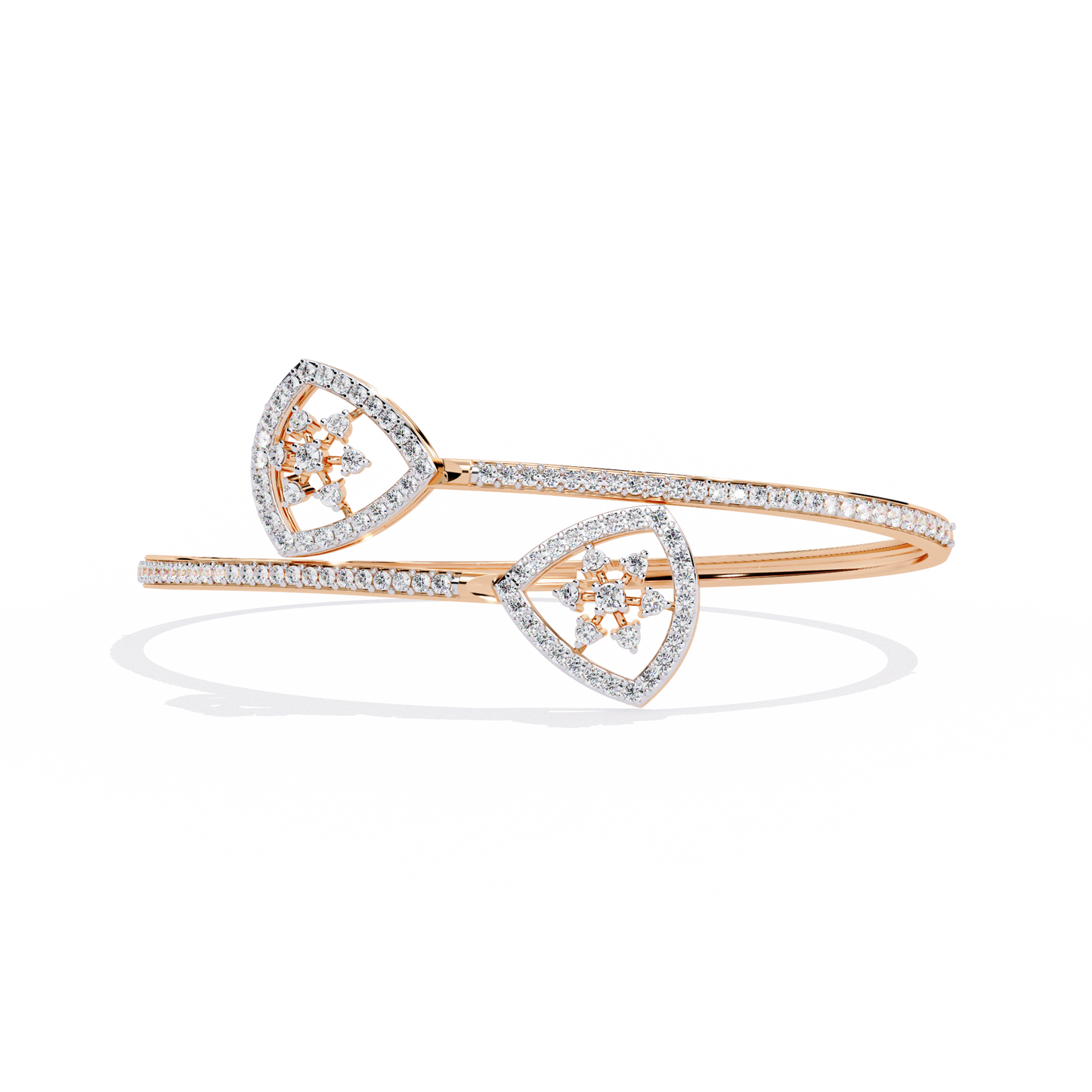 celestia curve diamond bracelet