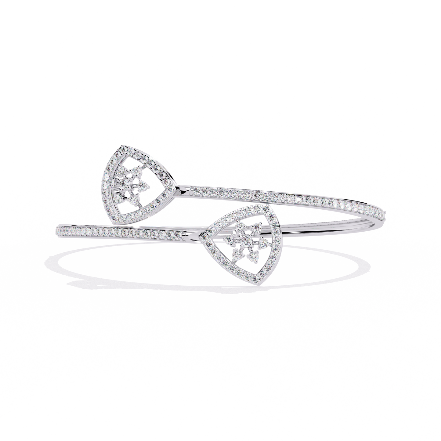 celestia curve diamond bracelet