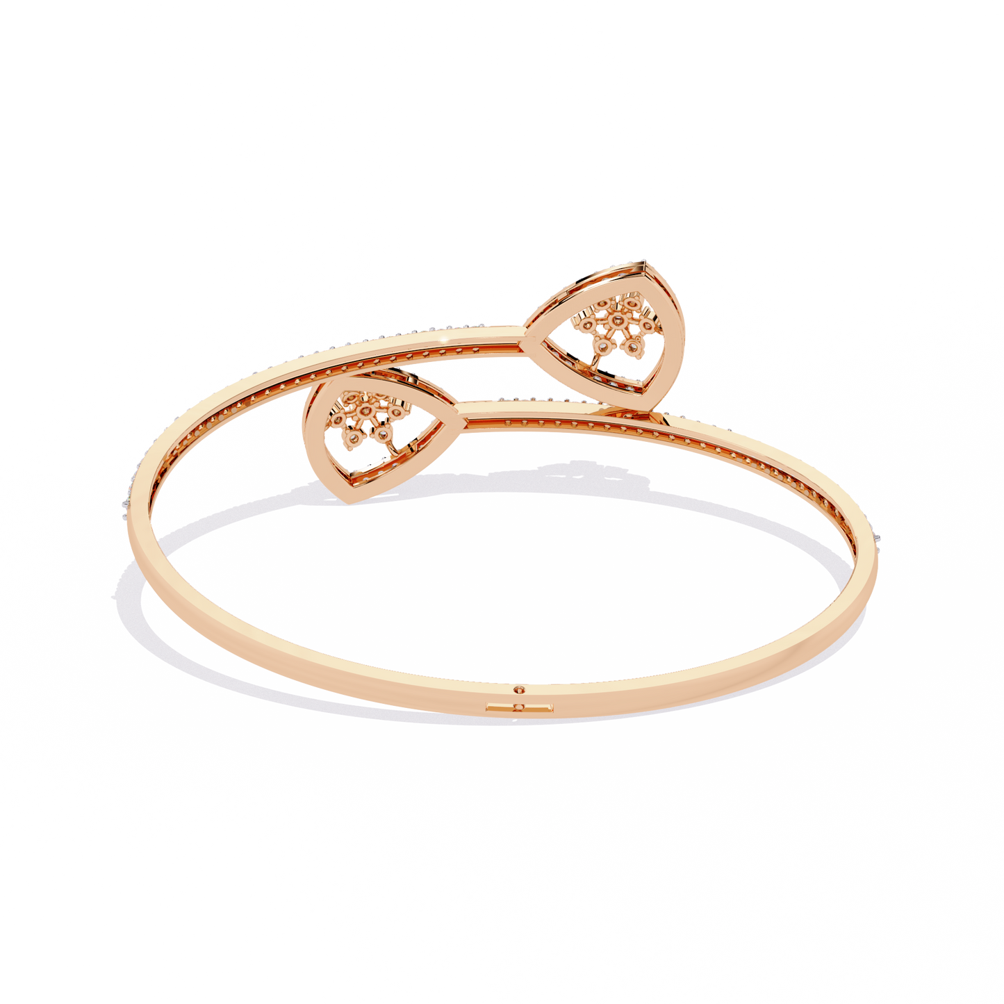 celestia curve diamond bracelet