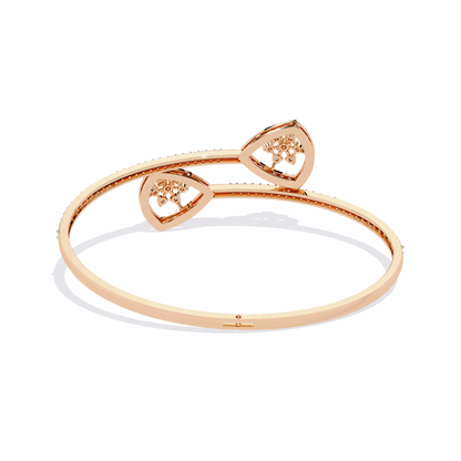 Celestia Curve Diamond Bracelet