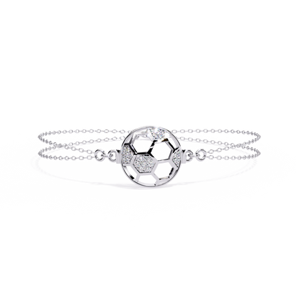 TrendyTether Round Diamond Bracelet