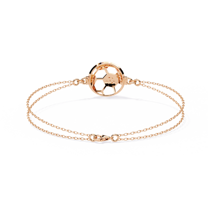 TrendyTether Round Diamond Bracelet