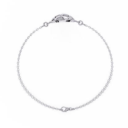 TrendyTether Round Diamond Bracelet