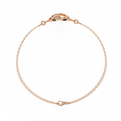 TrendyTether Round Diamond Bracelet
