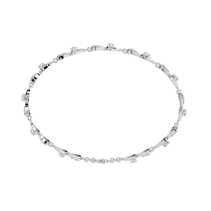 Elysia Round Diamond Bracelet - Espira Fine Gems