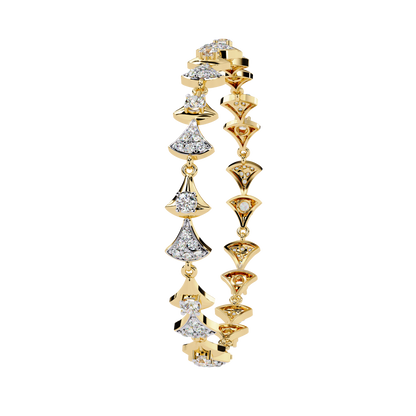 Elysia Round Diamond Bracelet - Espira Fine Gems