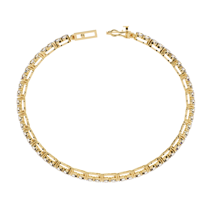 Solara Round Diamond Bracelet - Espira Fine Gems