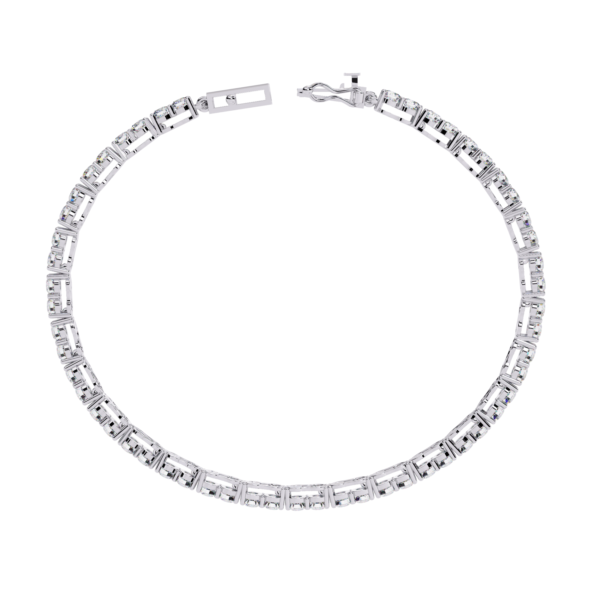 Solara Round Diamond Bracelet - Espira Fine Gems