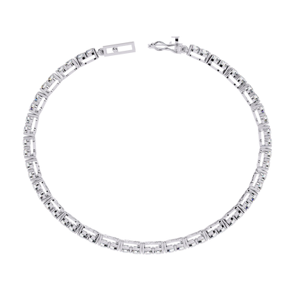 Solara Round Diamond Bracelet - Espira Fine Gems