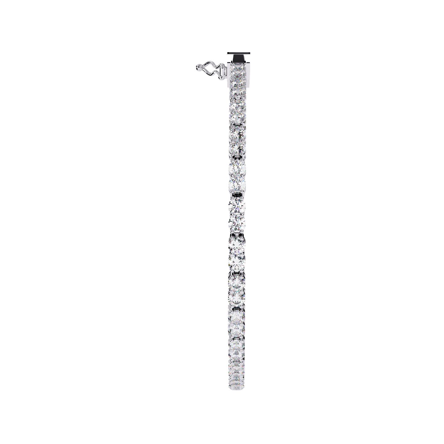 solara round diamond bracelet - espira fine gems