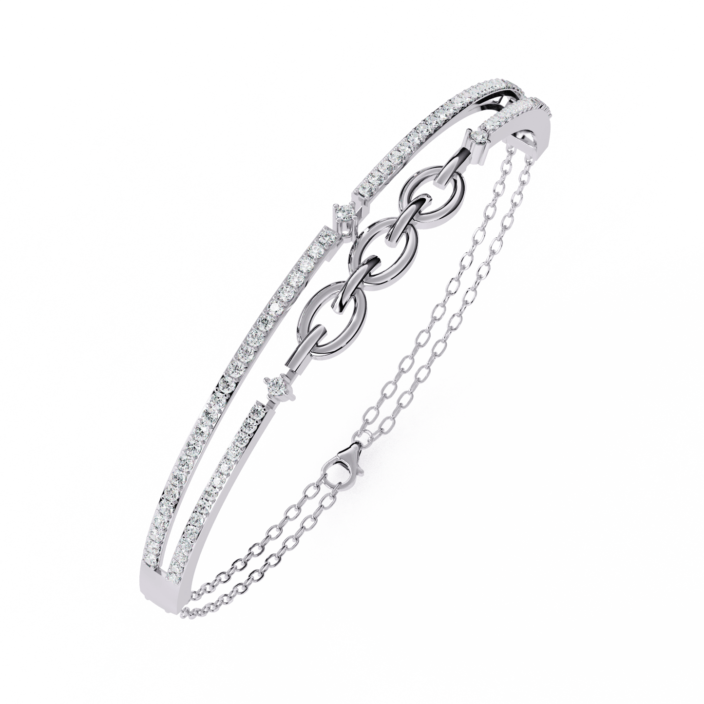 eclat diamond bracelet - espira fine gems