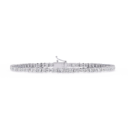 Glimmerine Round Diamond Bracelet