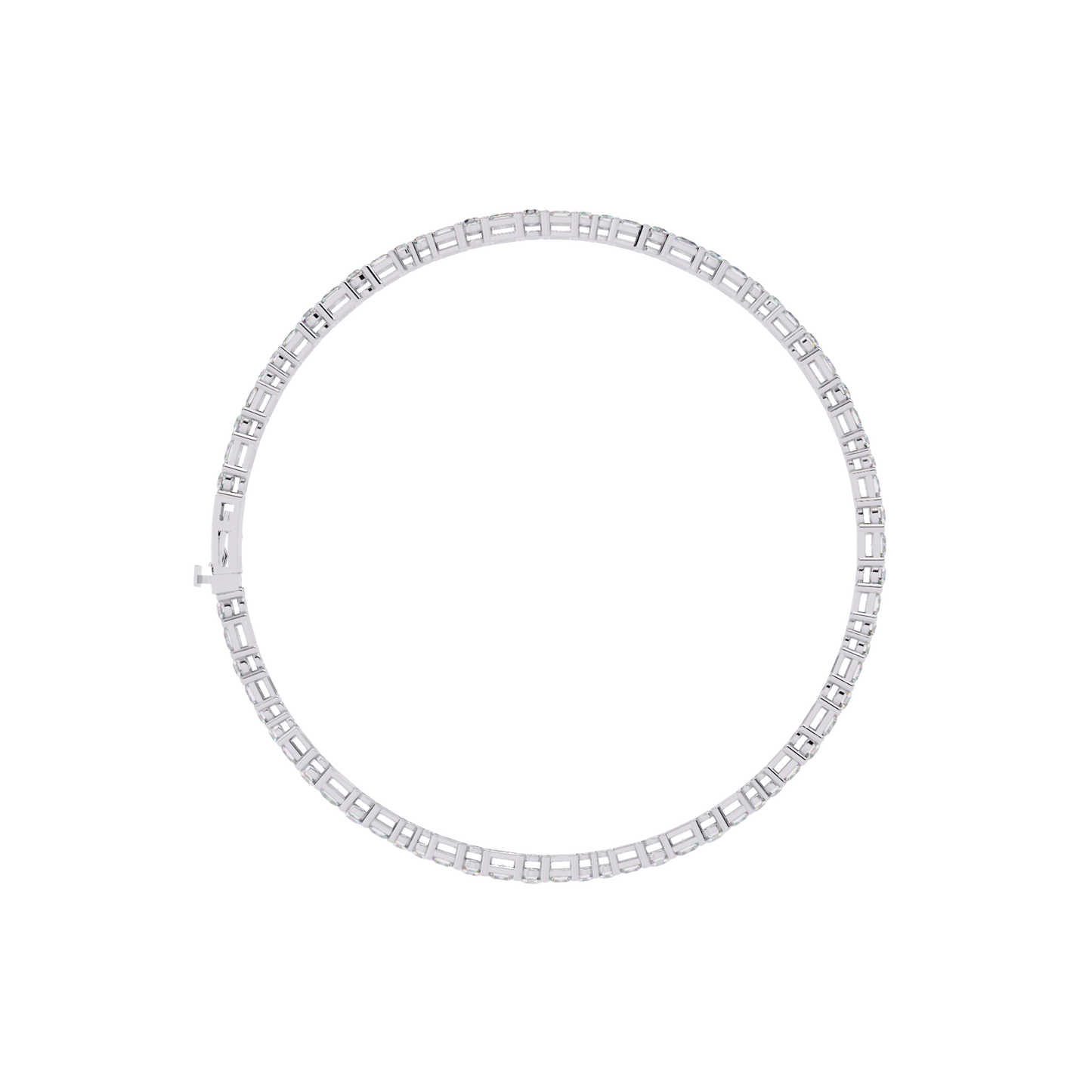 glimmerine round diamond bracelet
