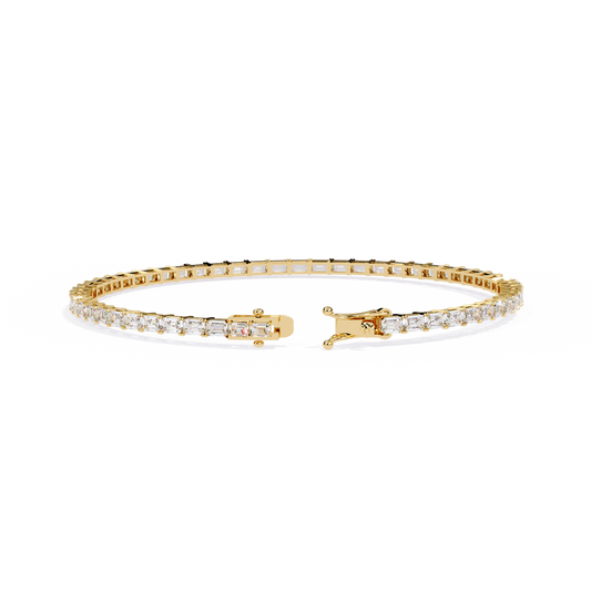 Petra Emerald Diamond Bracelet