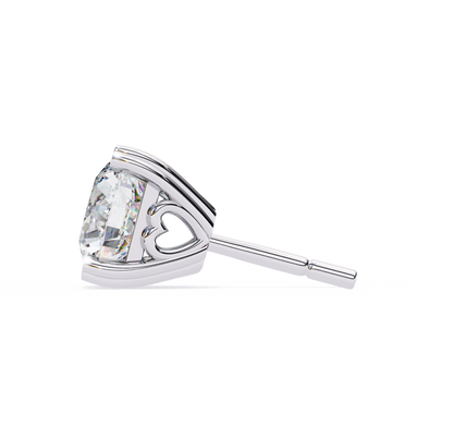 Boucles d'oreilles en diamant Amour