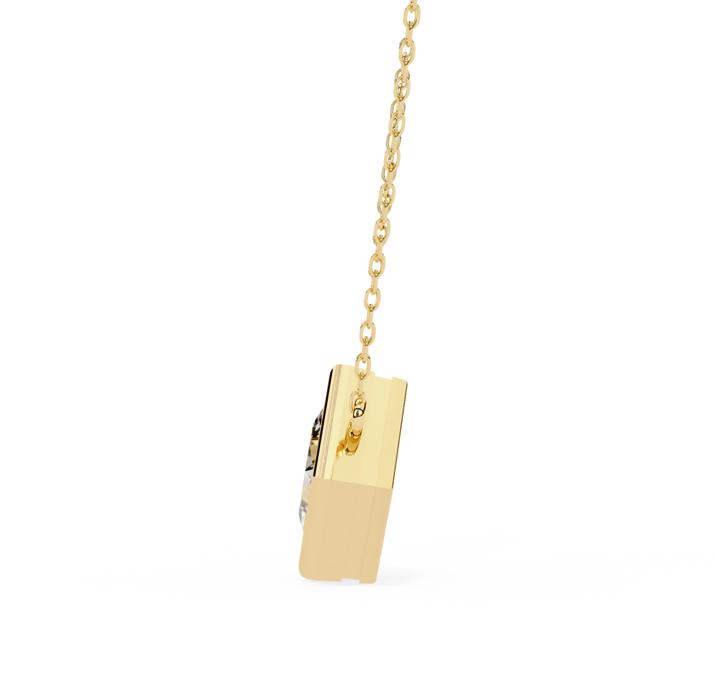 aurora princess charm diamond pendant