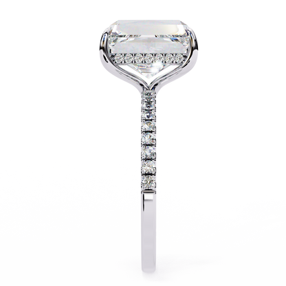 Paradise Emerald Diamond Ring - Espira Gems
