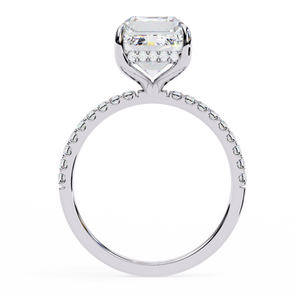 Paradise Emerald Diamond Ring - Espira Gems