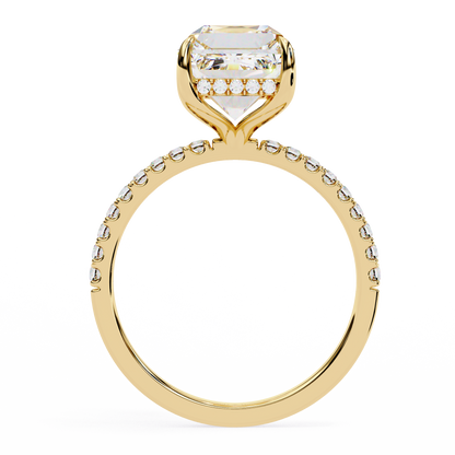 Paradise Emerald Diamond Ring - Espira Gems