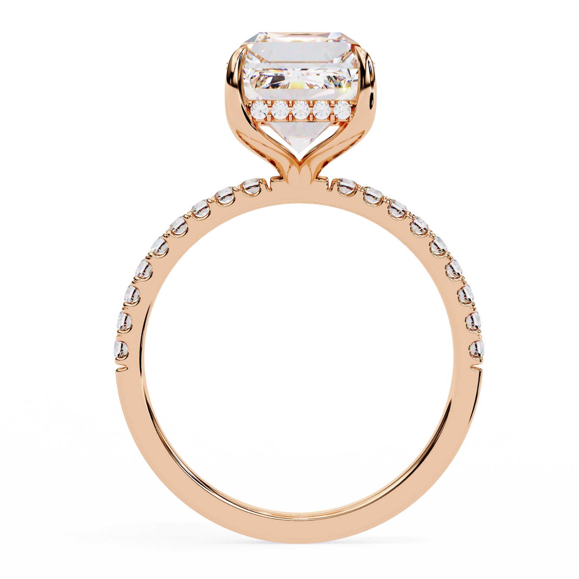 Paradise Emerald Diamond Ring - Espira Gems