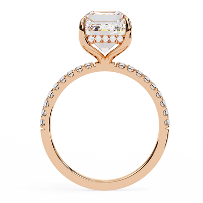 Paradise Emerald Diamond Ring - Espira Gems