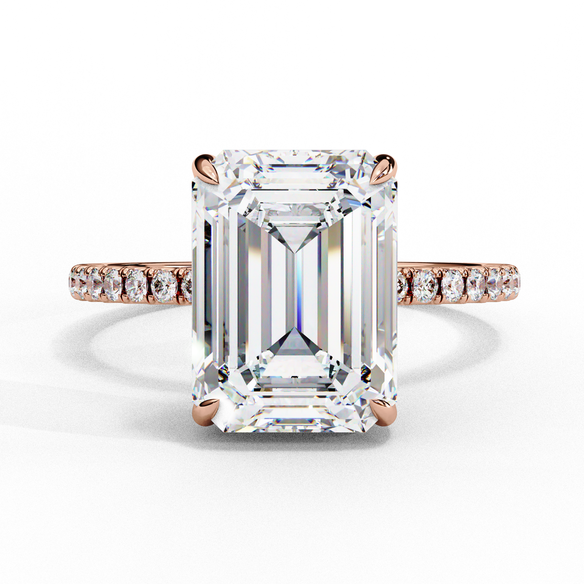 Paradise Emerald Diamond Ring - Espira Gems