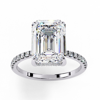 Paradise Emerald Diamond Ring - Espira Gems