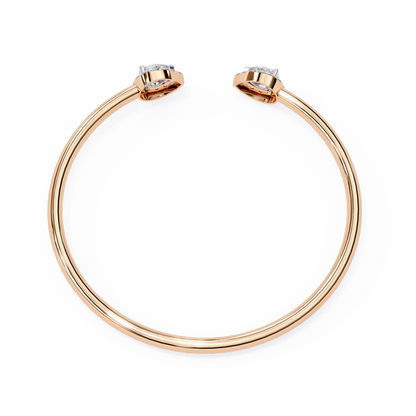 Double Essence Open Bangle