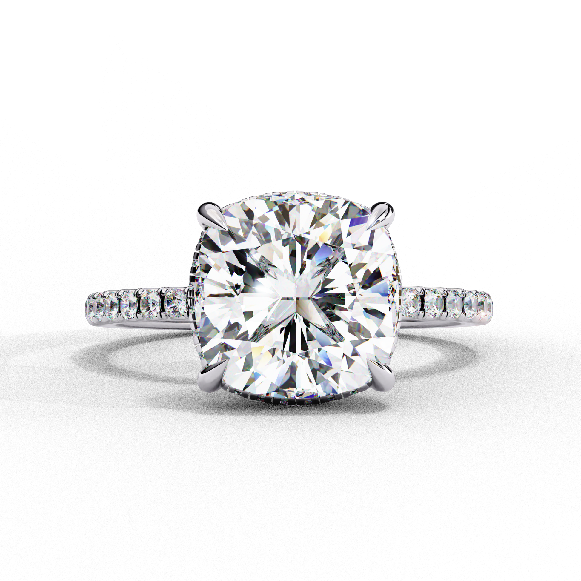 Paradise Cushion Diamond Ring - Espira Gems