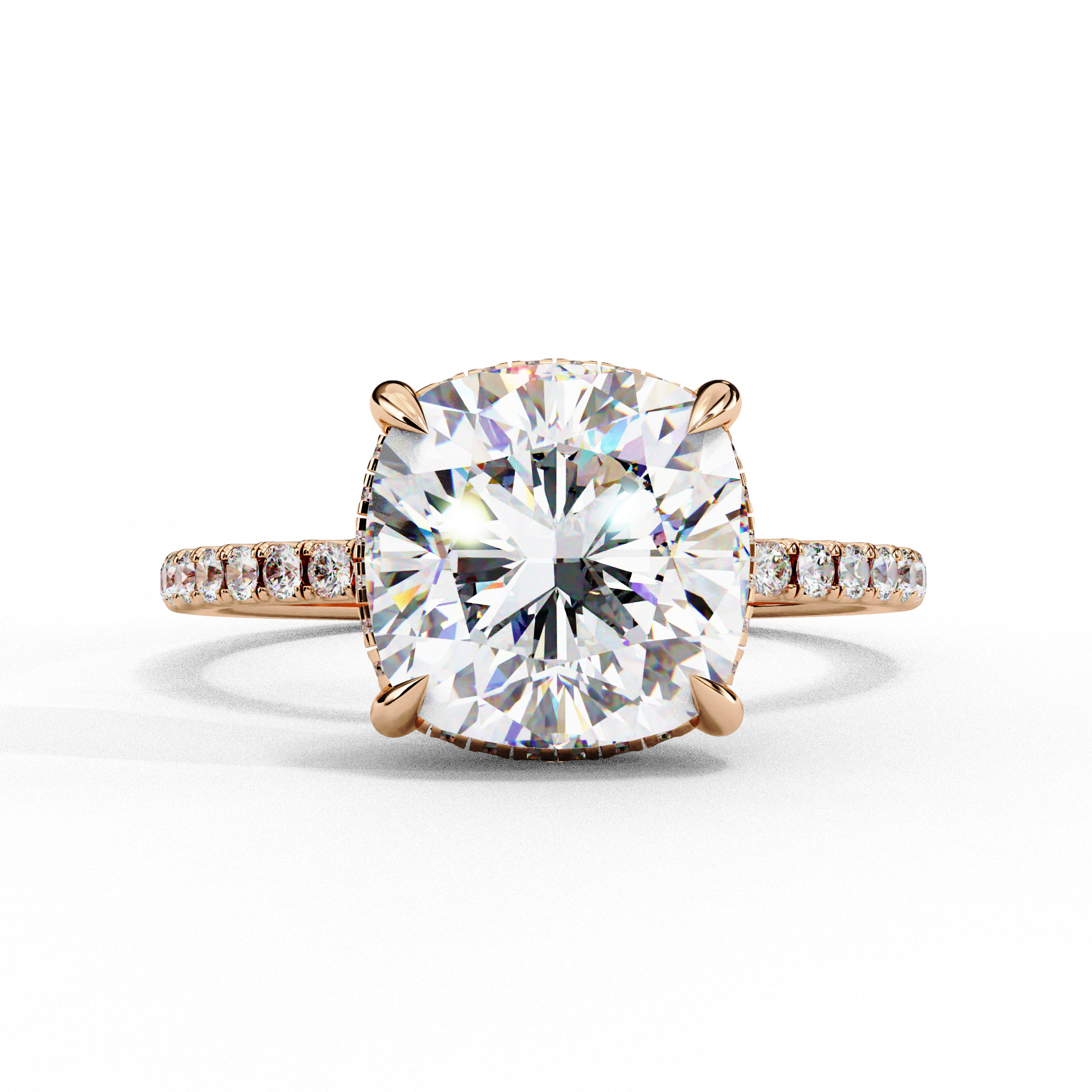 Paradise Cushion Diamond Ring - Espira Gems
