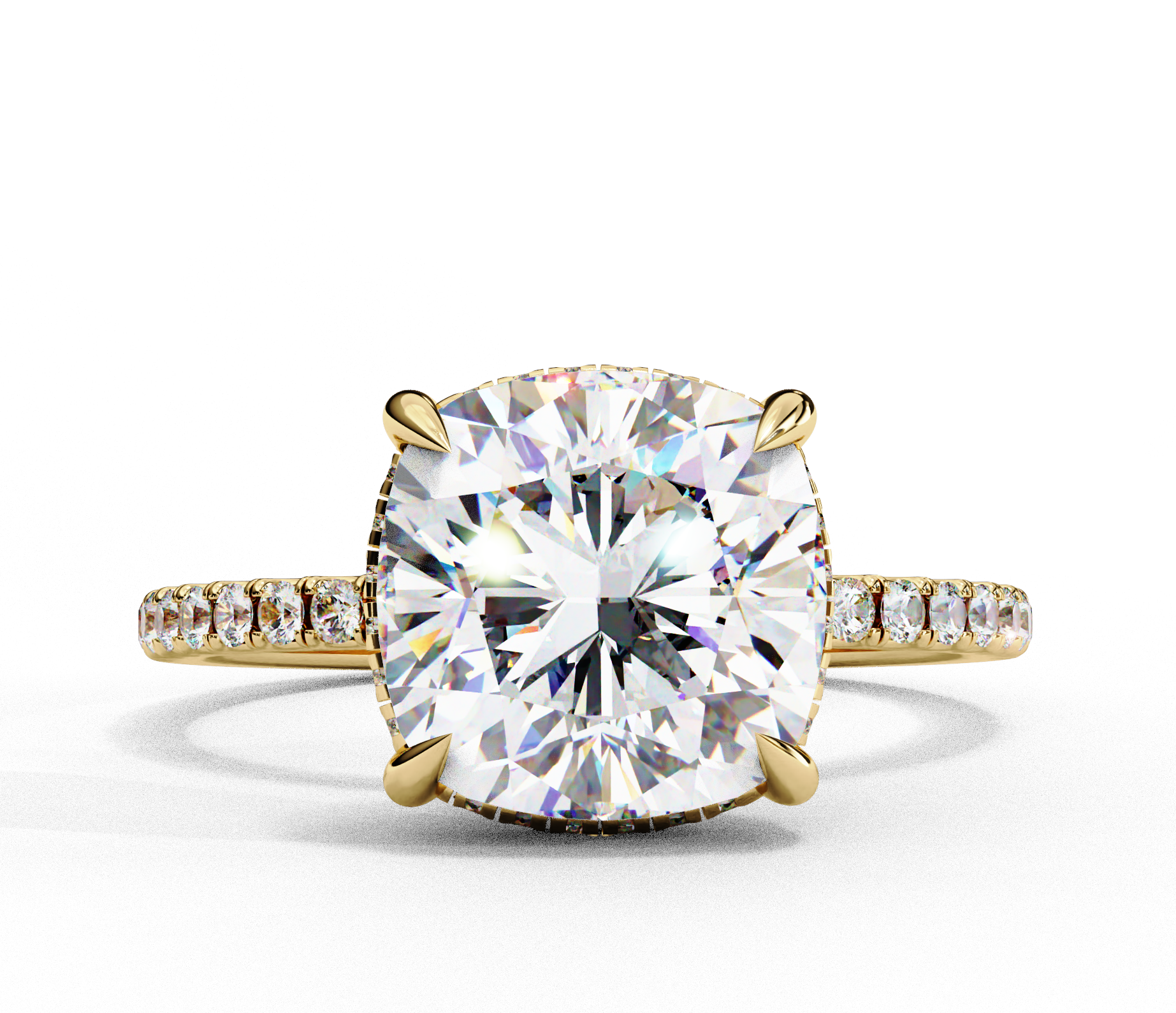 Paradise Cushion Diamond Ring - Espira Gems