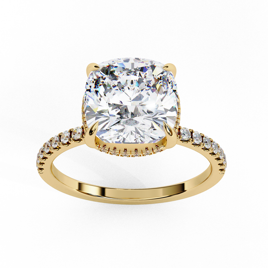 Paradise Cushion Diamond Ring - Espira Gems