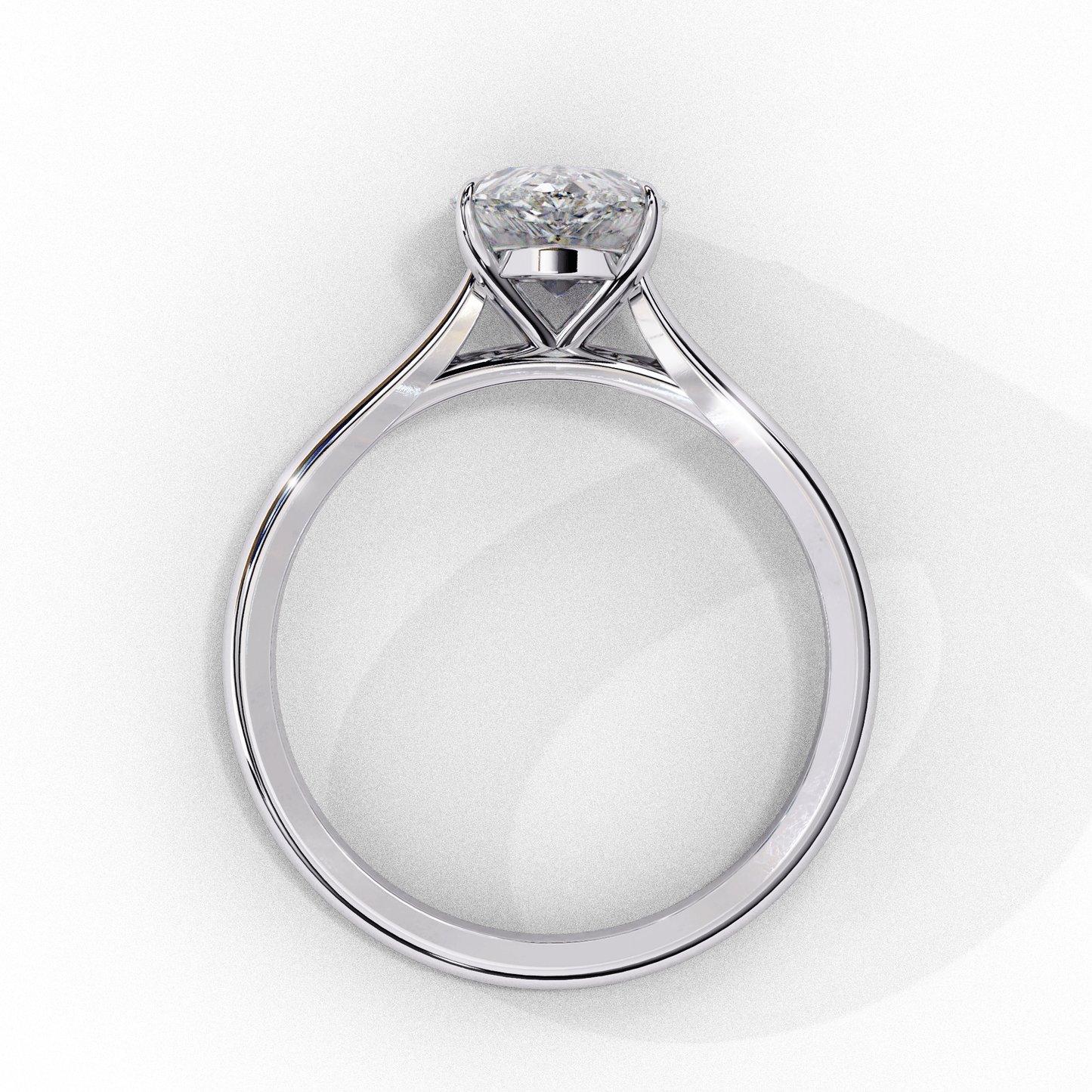 bright pear diamond ring - espira fine gems