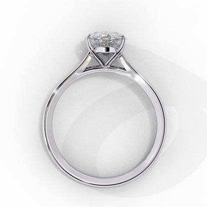 Bright Pear Diamond Ring - Espira Fine Gems