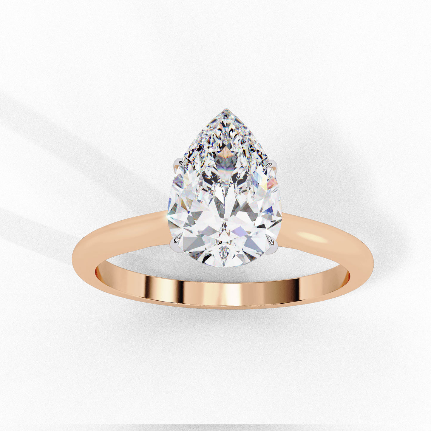 bright pear diamond ring - espira fine gems