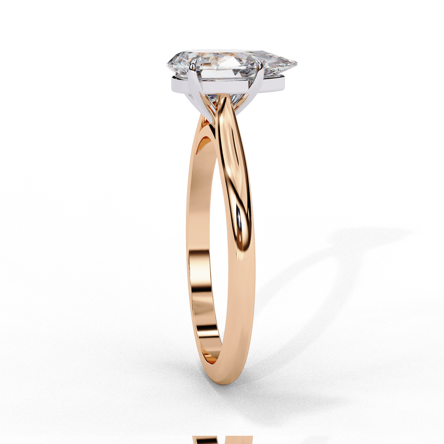 bright pear diamond ring - espira fine gems