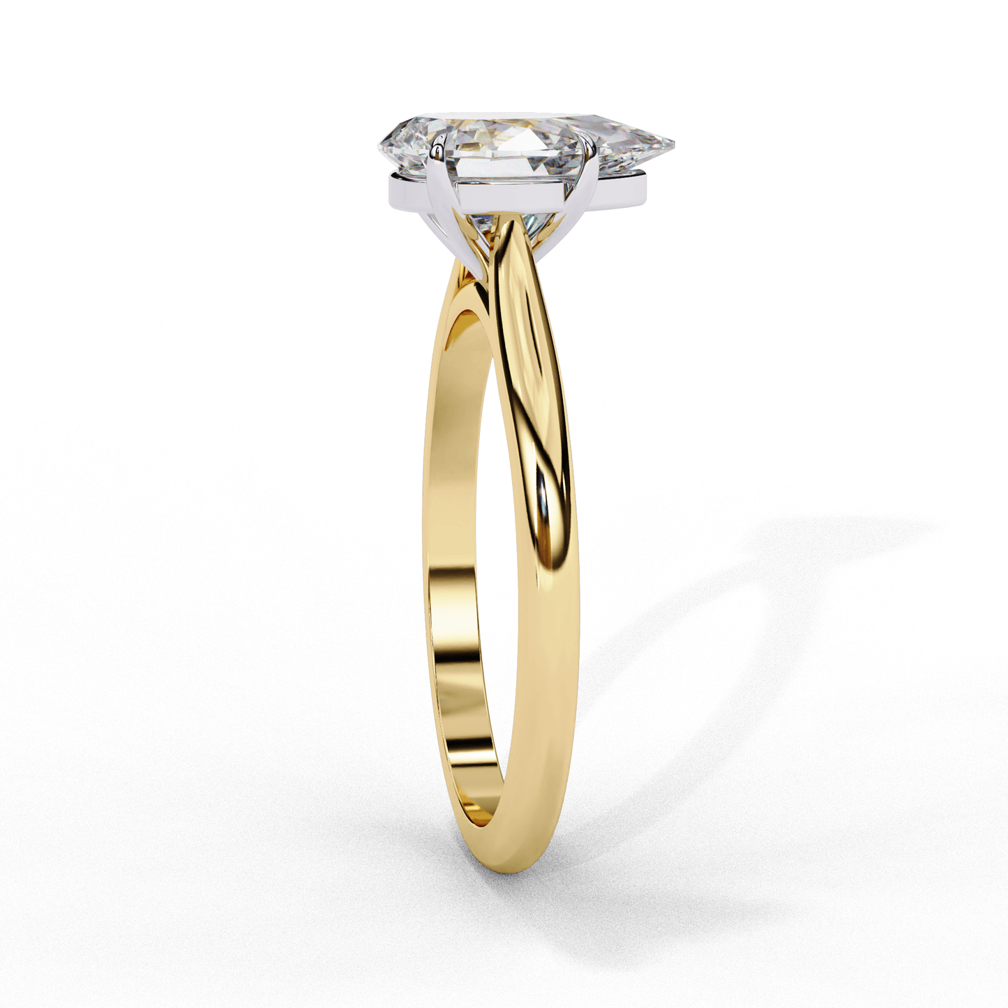 bright pear diamond ring - espira fine gems