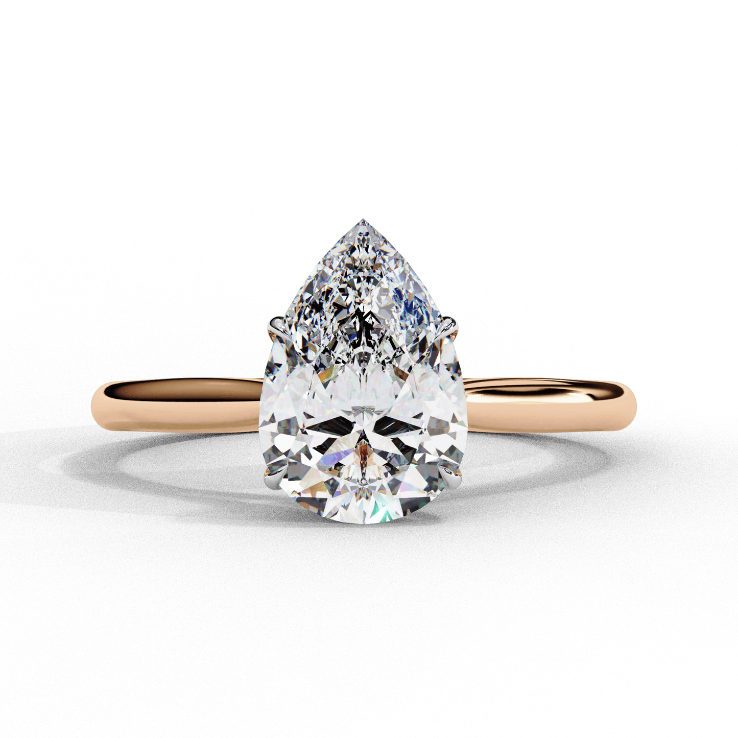 bright pear diamond ring - espira fine gems