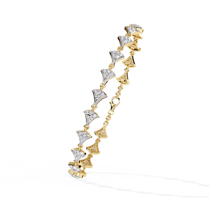 Diamora Round Diamond Bracelet - Espira Fine Gems