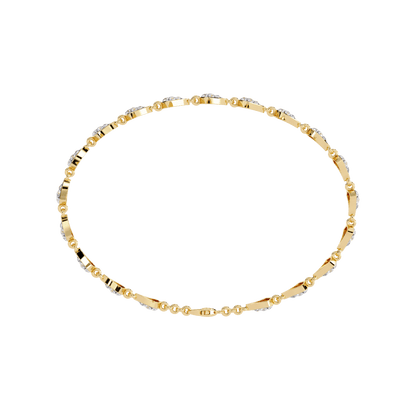 Diamora Round Diamond Bracelet - Espira Fine Gems