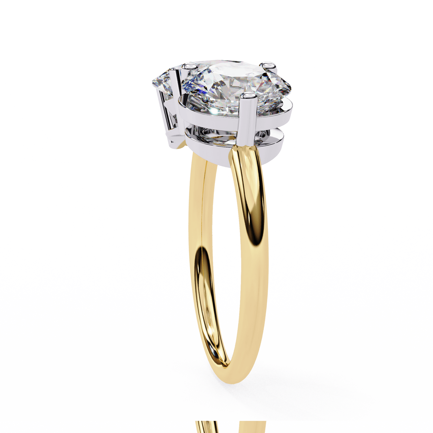 the kylie ring aka toi et moi diamond ring - espira fine gems