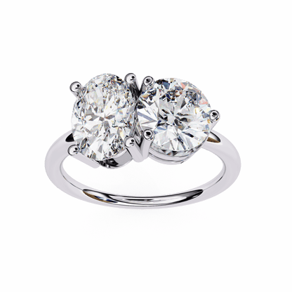 The Kylie Ring aka Toi et Moi Diamond Ring - Espira Fine Gems