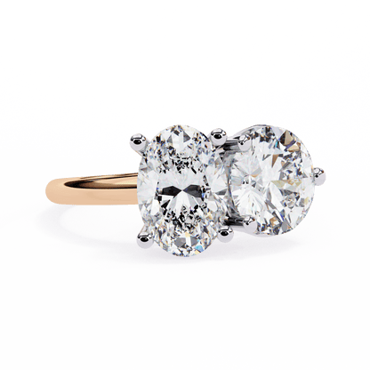 The Kylie Ring aka Toi et Moi Diamond Ring - Espira Fine Gems