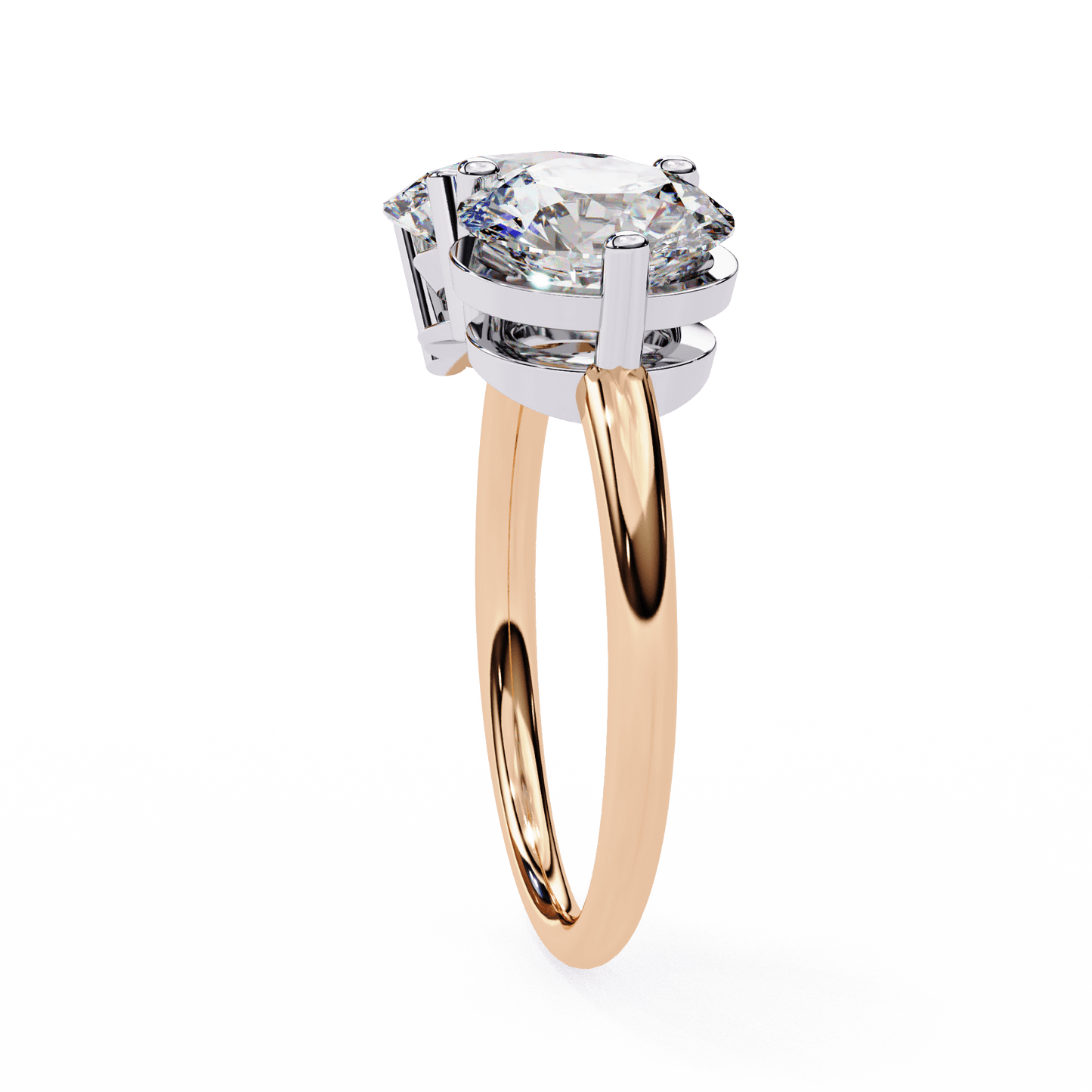 the kylie ring aka toi et moi diamond ring - espira fine gems