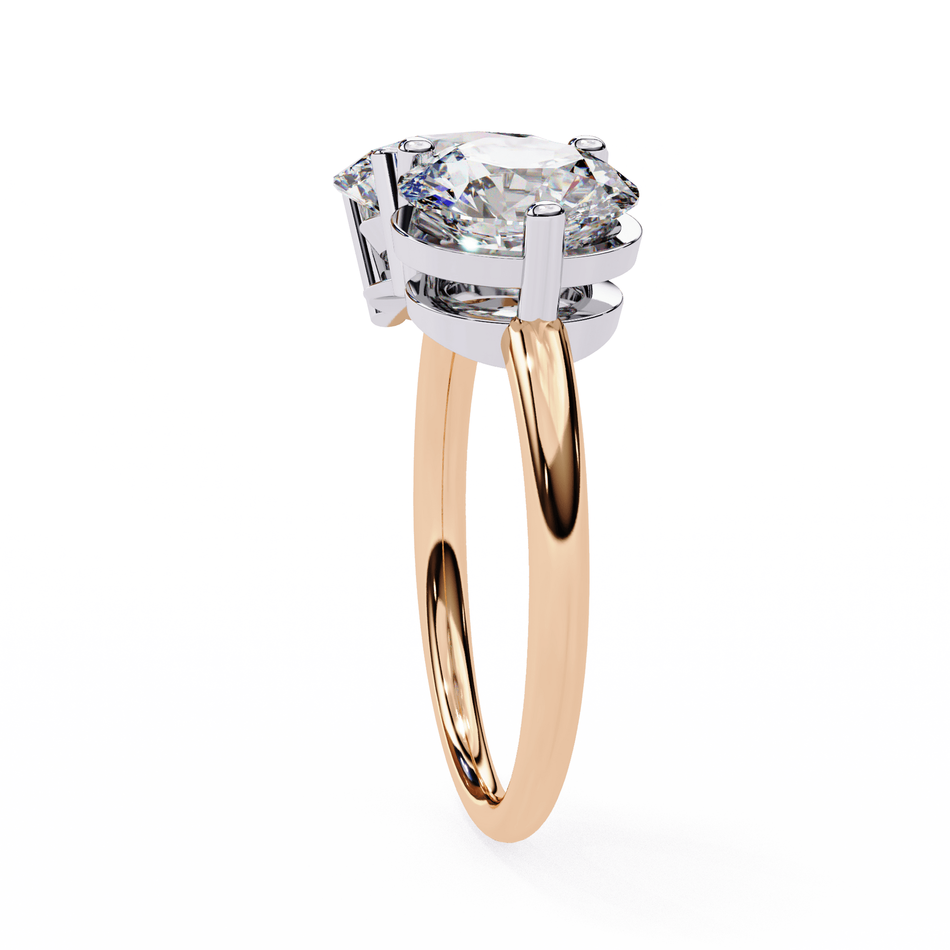 The Kylie Ring aka Toi et Moi Diamond Ring - Espira Fine Gems