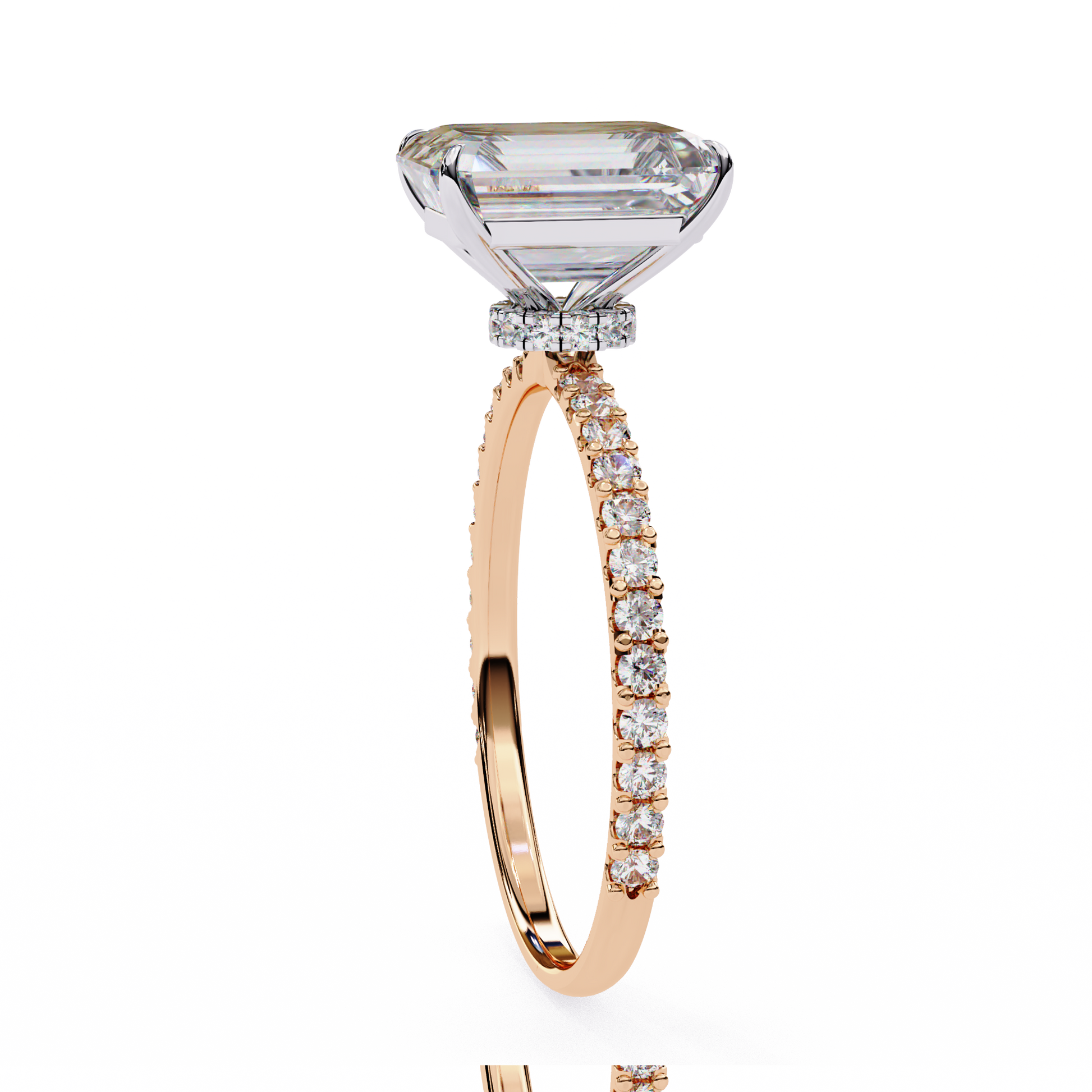 Sundara Emerald Diamond Ring - Espira Gems