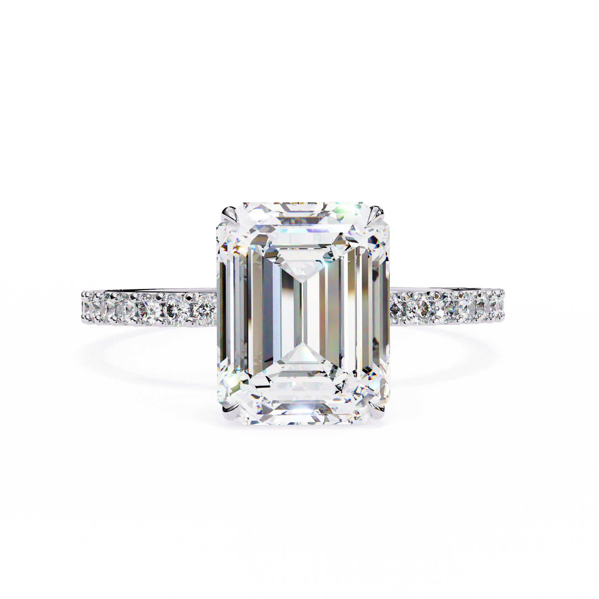 Sundara Emerald Diamond Ring - Espira Gems