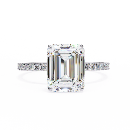 Sundara Emerald Diamond Ring - Espira Gems
